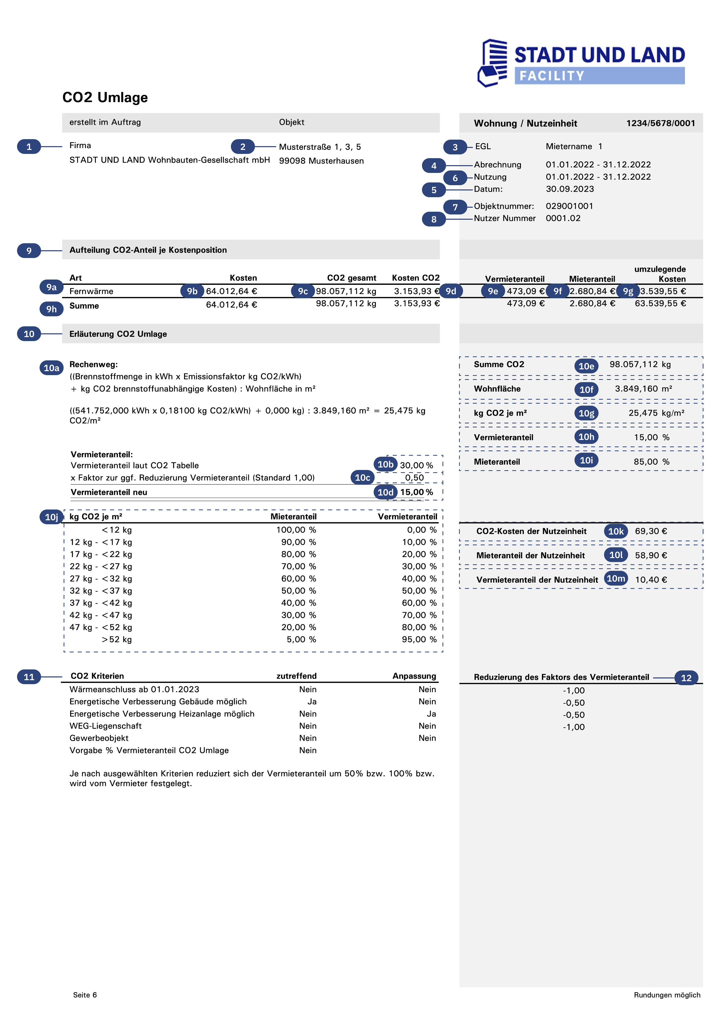 Musterabrechnung - Co2-Umlage (6)